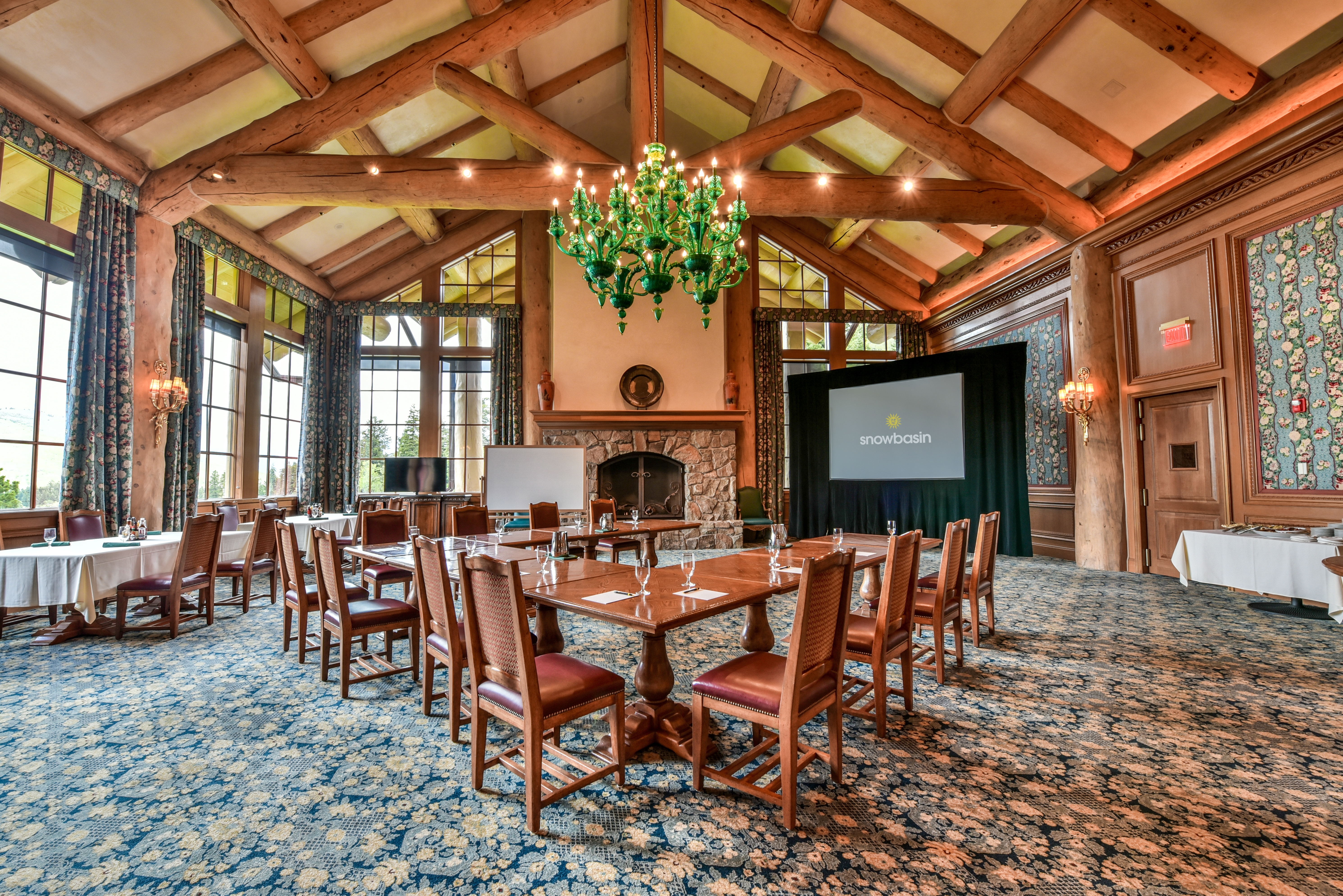 huntington-setup-in-earl-s-lodge